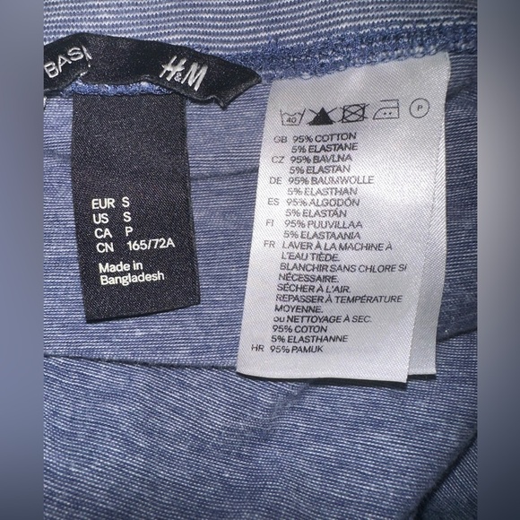 Ashy Blue Pencil Skirt - Picture 3 of 3